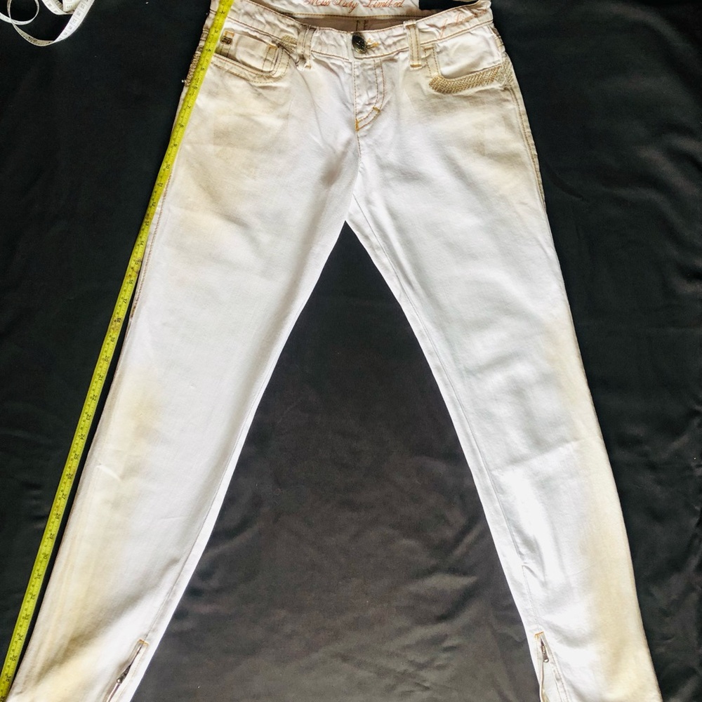 Miss Sixty White Skinny Jeans Classic Style